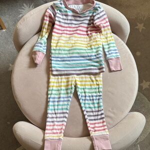 Honest Rainow Striped Kids Pajamas